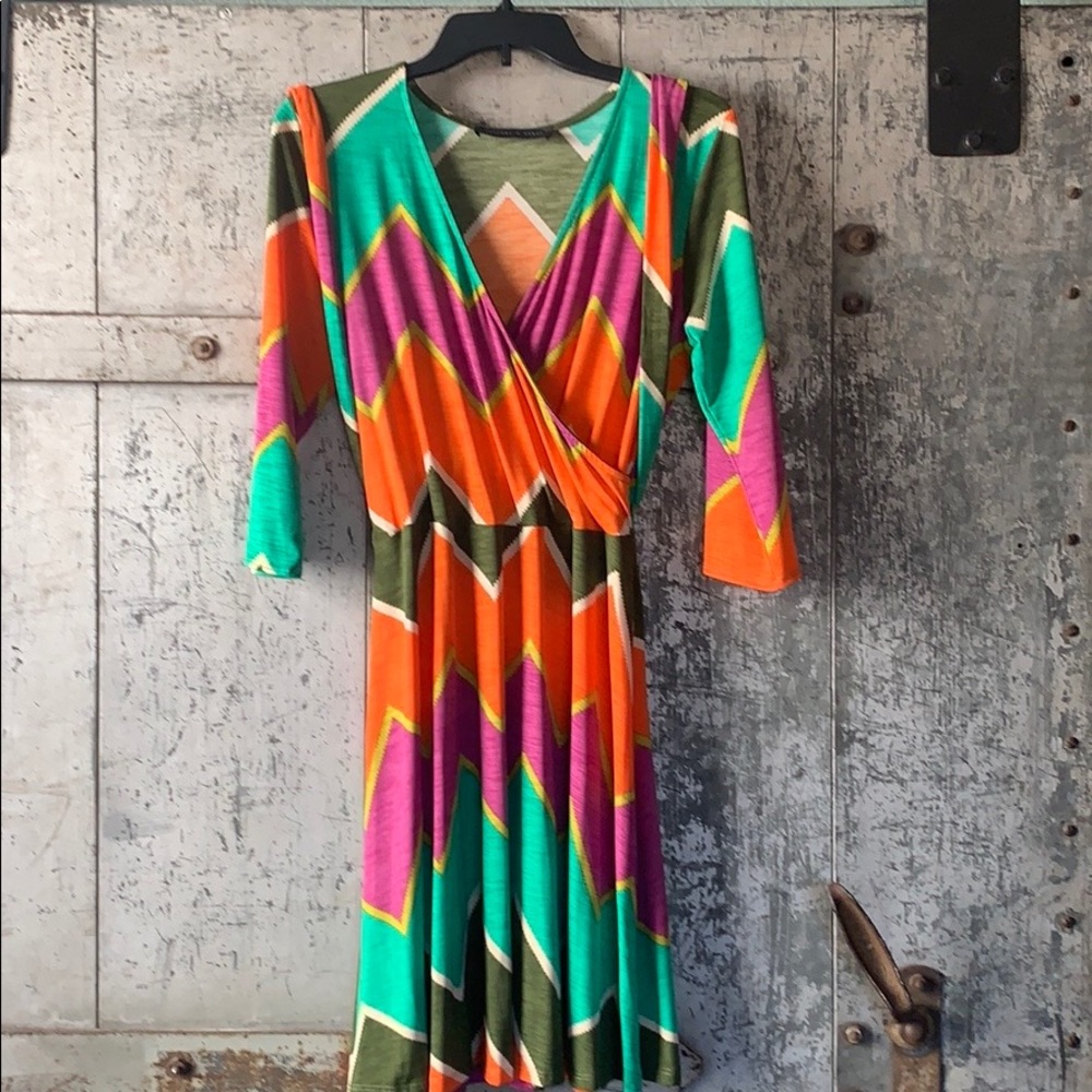 Multicolor Dress - Picture 3 of 11
